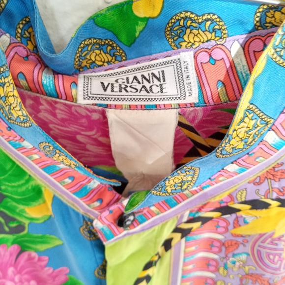 Gianni Versace atelier silk shirt - Picture 5 of 16